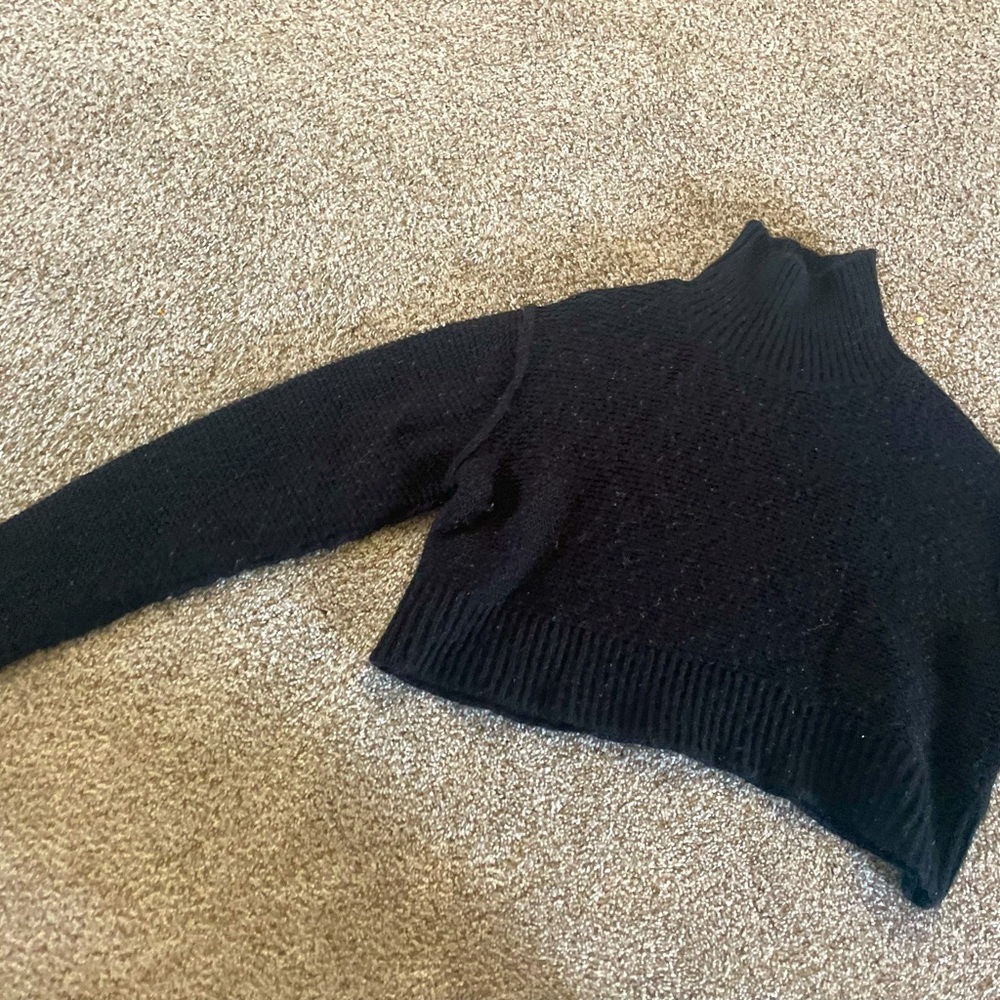Black Turtle Neck Sweat From NORDSTROM